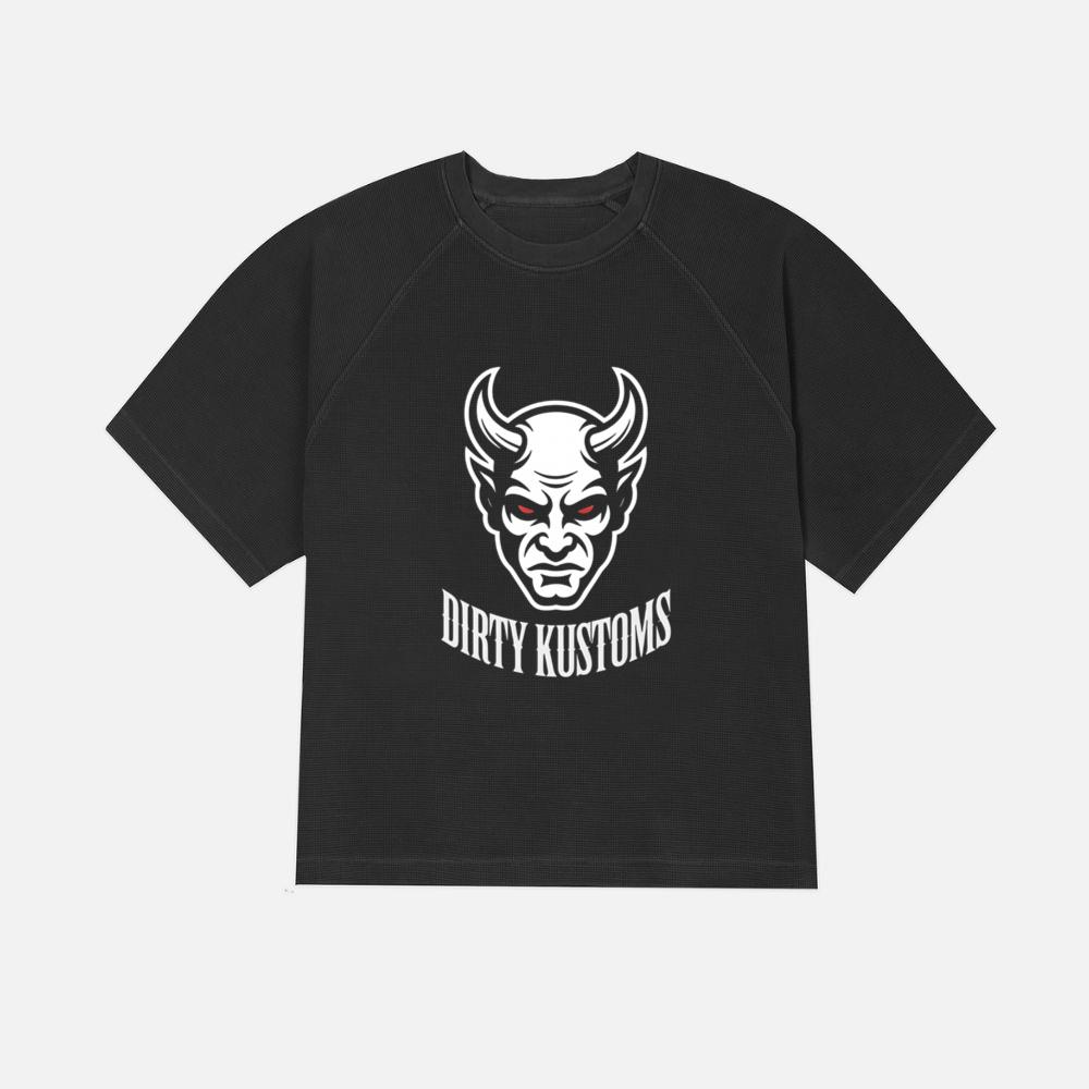Dirty Kustoms Devil Head Graphic T-Shirt - Image 2