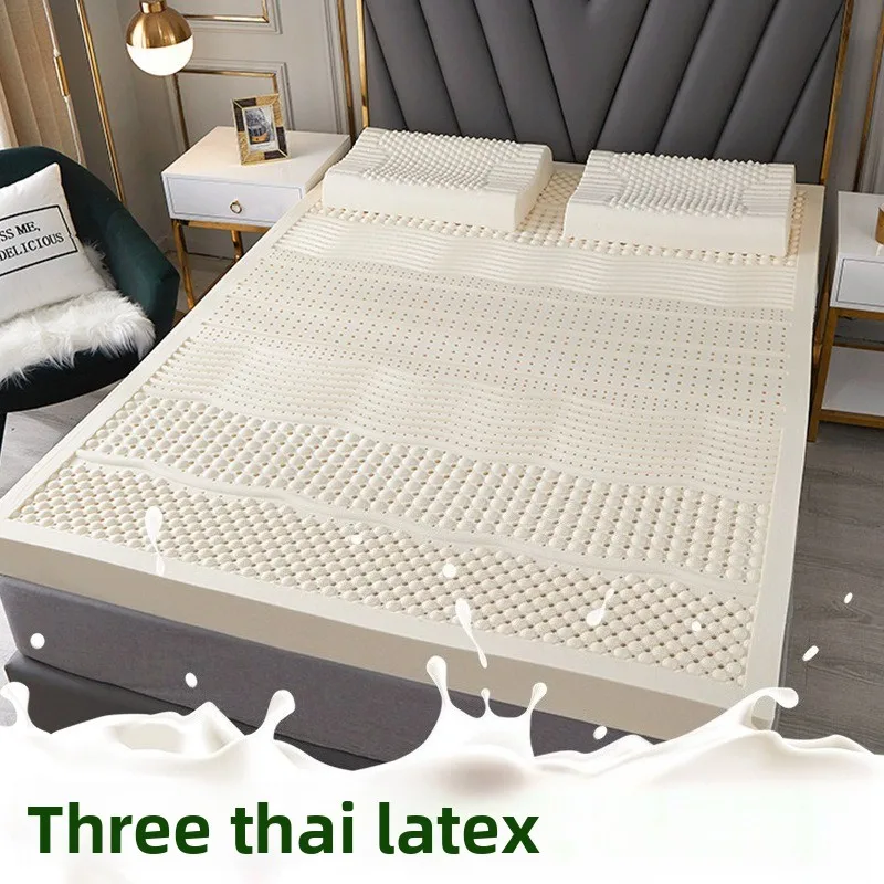 Stability Thailand latex mattress cushion folding tatami mattress dormitory hotel natural latex mattress - Image 2