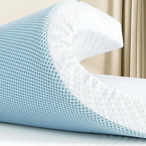 Memory Foam Mattress Topper Queen, 4 Inch Gel Foam Bed Topper with Rayon from Bamboo Cover, Ventilated Mattress Pad for Pressur