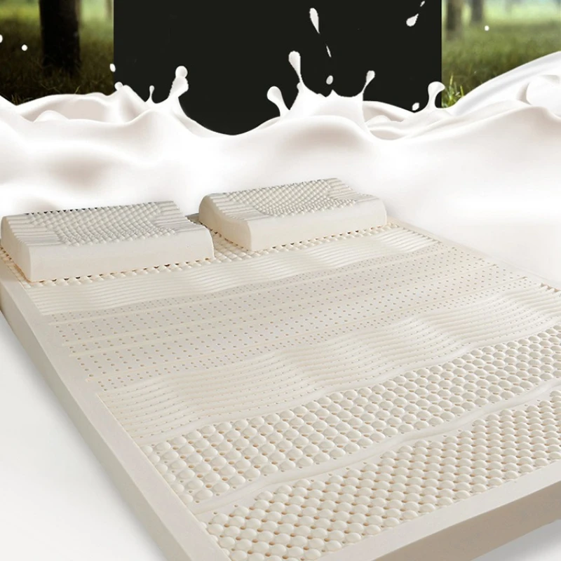 Stability Thailand latex mattress cushion folding tatami mattress dormitory hotel natural latex mattress - Image 6