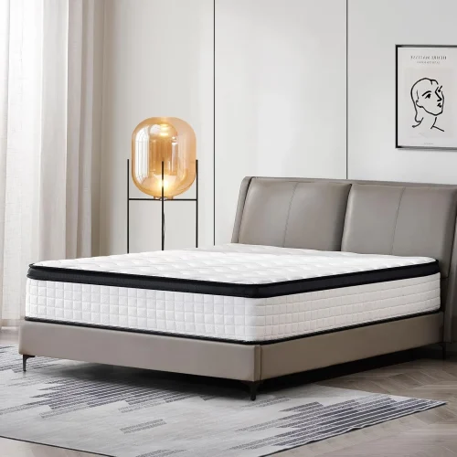 12 Inch Hybrid Mattress – Medium Firm, Memory Foam & Responsive Pocket Springs, Enhanced Edge Support, Motion, Customized