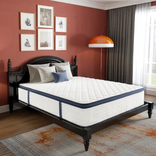 10/12/14 Inch Queen Size Mattress, Hybrid Mattress, Medium Firm for Pressure Relief, Cool Sleep & Partner Motion Isolation